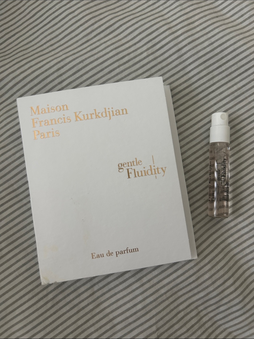 Maison Francis Kurkdjian 1-Mini Gentle Fluidity Gold EDP 2 ml  0.06 fl. oz.